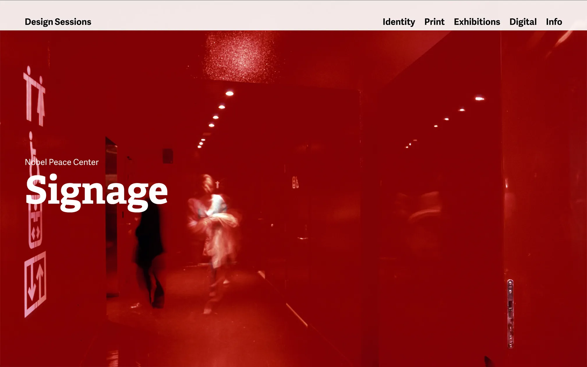 Design Sessions - Main view of the Argentine design studio website