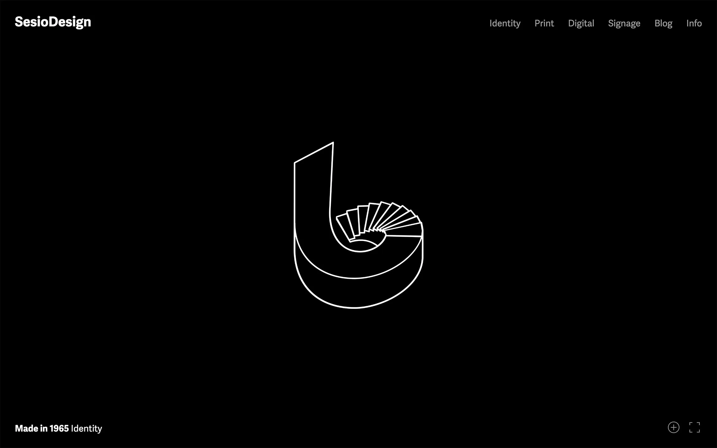 SesioDesign - Main portfolio page highlighting César Sesio's 30+ years of experience