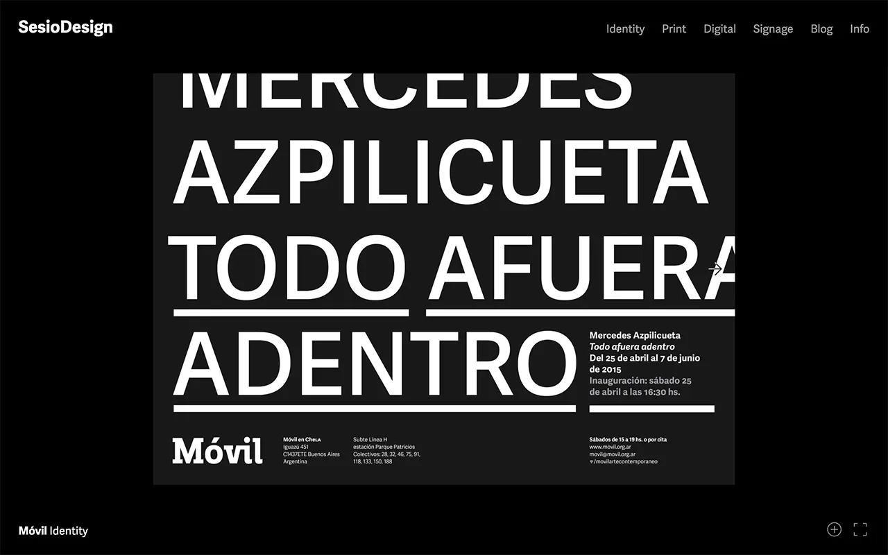 SesioDesign - About page showcasing studio capabilities and expertise